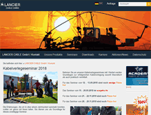Tablet Screenshot of lancier-cable.de